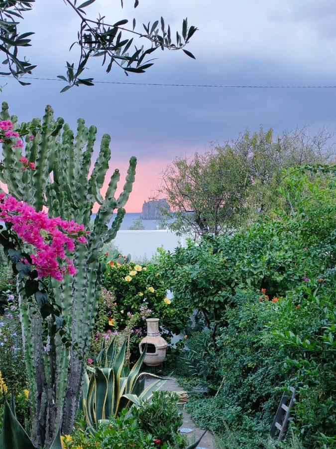 La Rosamarina Hotel Stromboli Bagian luar foto